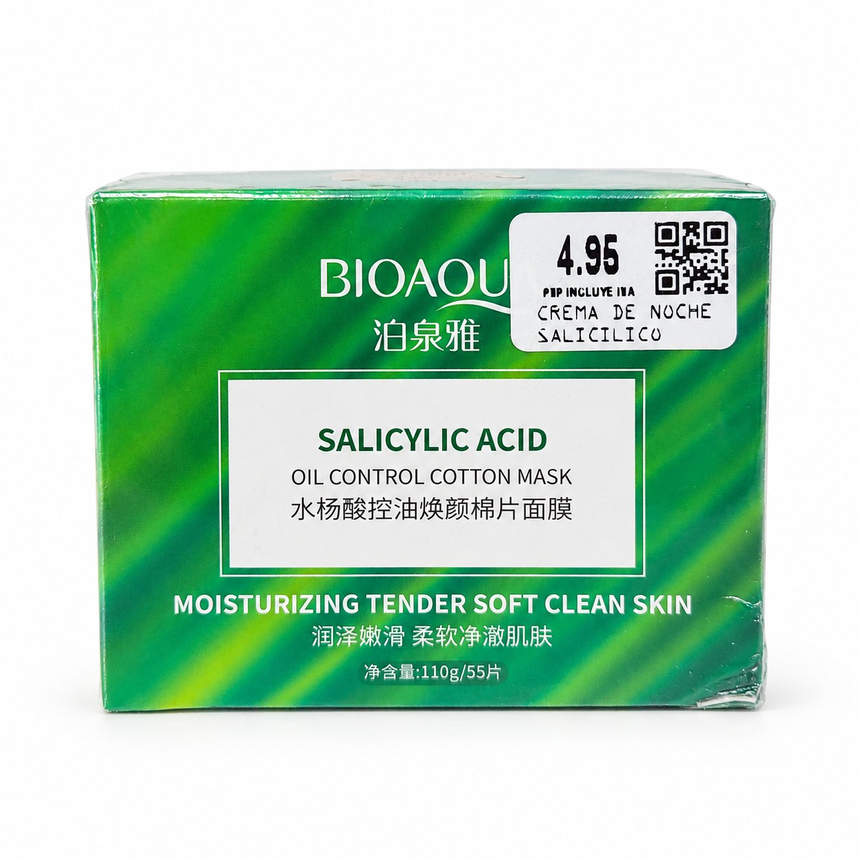 Crema de noche salicilico
