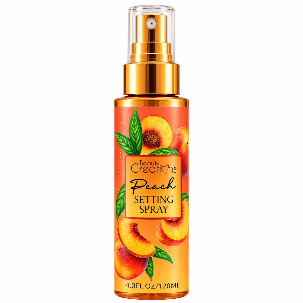 Fijador de maquillaje peach
