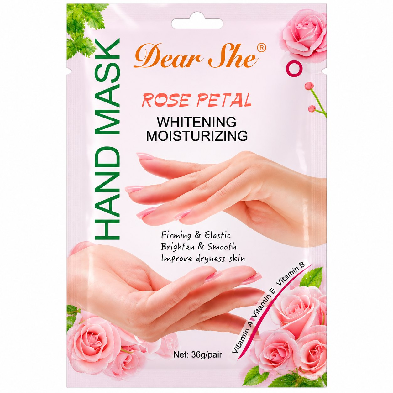 Mascarilla de mano hidratante agua